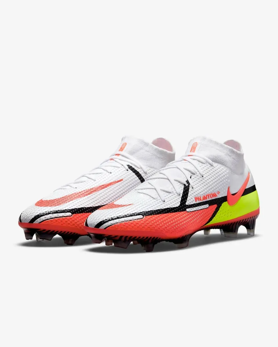 Nike Phantom GT2 DF FG - White-Crimson-Black
