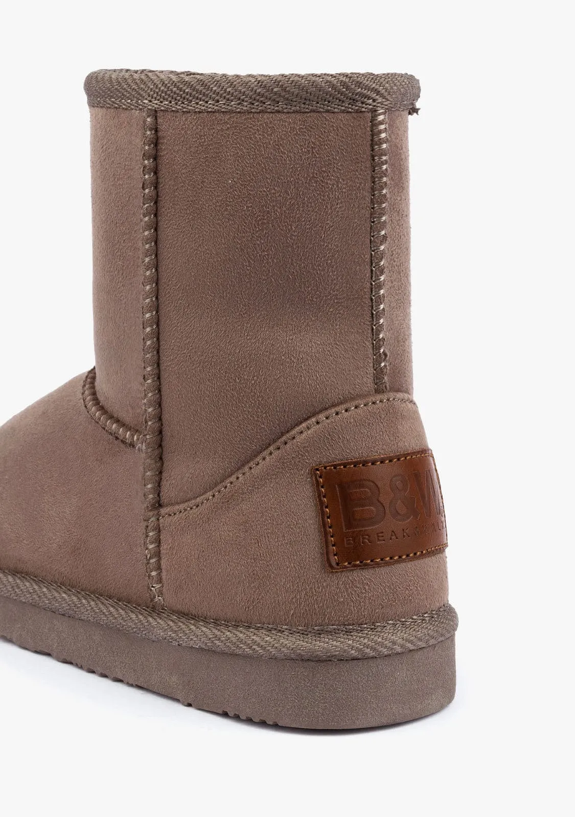 Taupe Basic Australian Boots Water Repelent